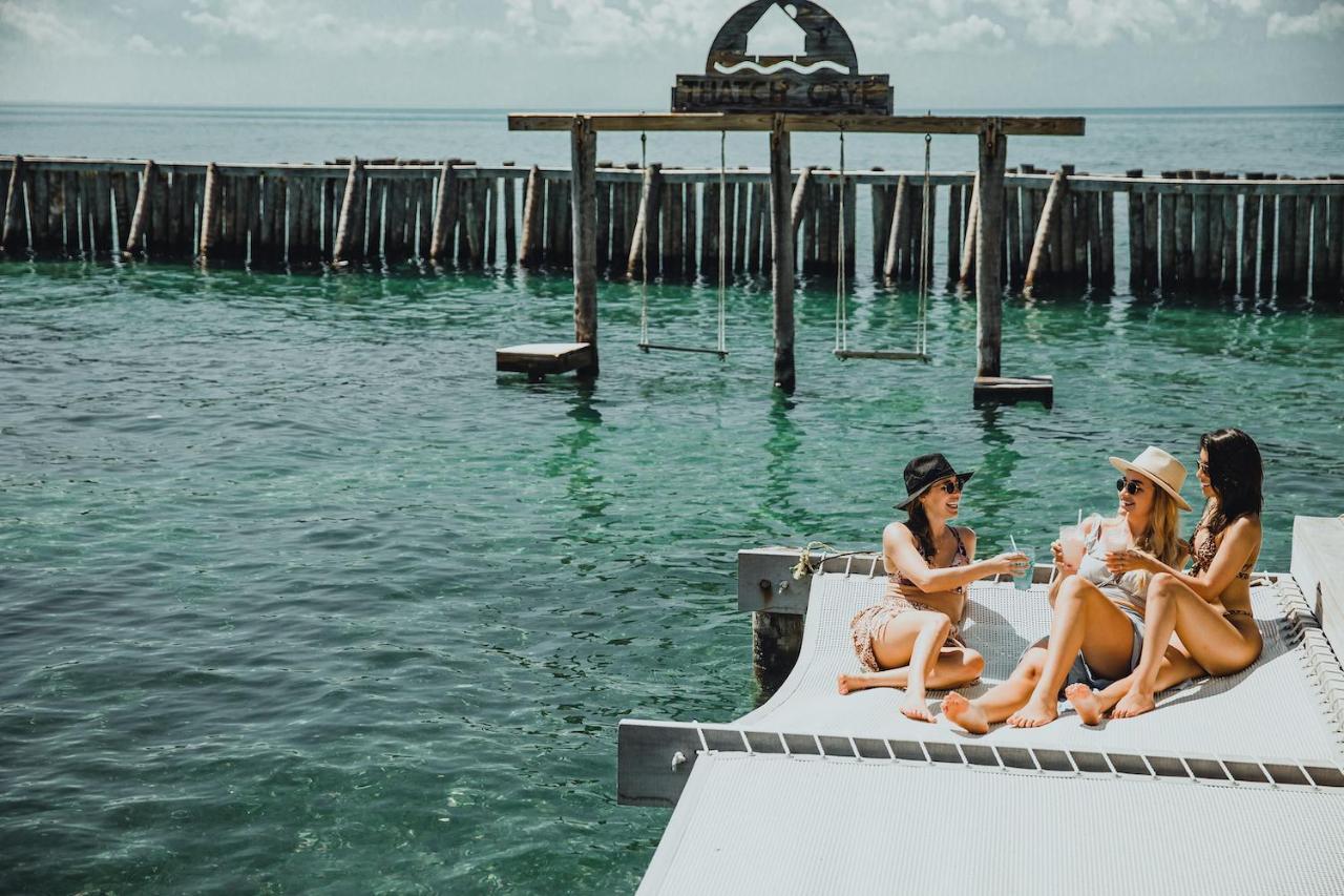 Thatch Caye Resort A Muy'Ono Resort Hopkins Eksteriør billede